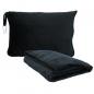 Preview: Carpoint 2in1 Reisedecke/Reisekissen, schwarz